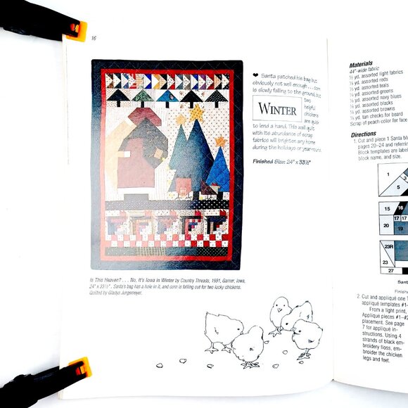 Vtg Country Threads Garner Iowa USA Quilt Shop Series Mary Tendall Connie Tesene - Picture 7 of 12